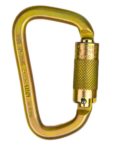 Guardian High Strength Double-Locking Steel Carabiner, 01837