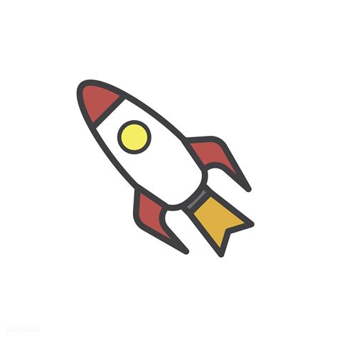 Illustration of rocket ship vector | free image by rawpixel.com | Ship ...