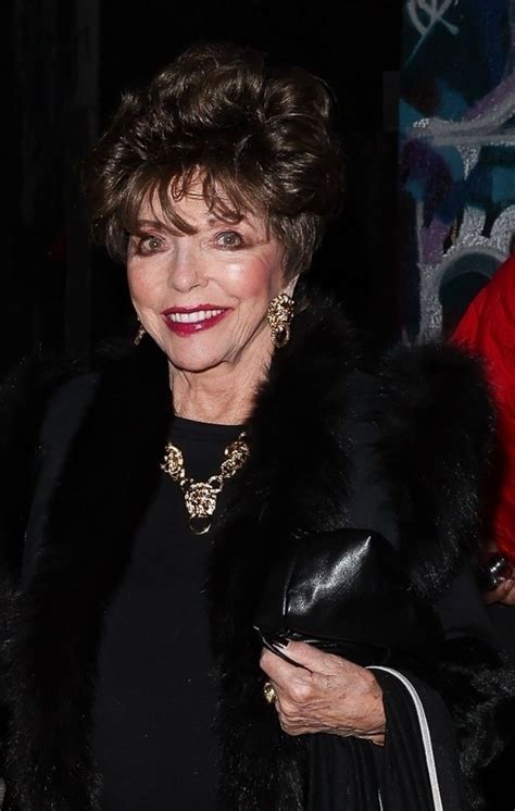 Joan Collins at Craig's in West Hollywood 01/25/2023 • CelebMafia