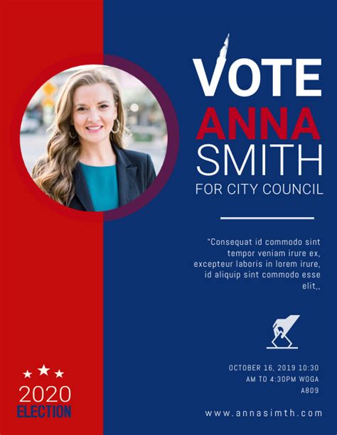 Copy of Election Campaign Flyer Template | PosterMyWall