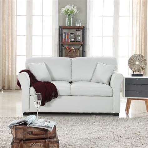 Living Room Couch Pictures - Samuel Red Bonded Leather Sofa And Love ...