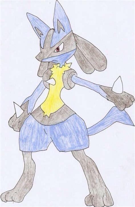 How To Draw Lucario Step By Step - alter playground