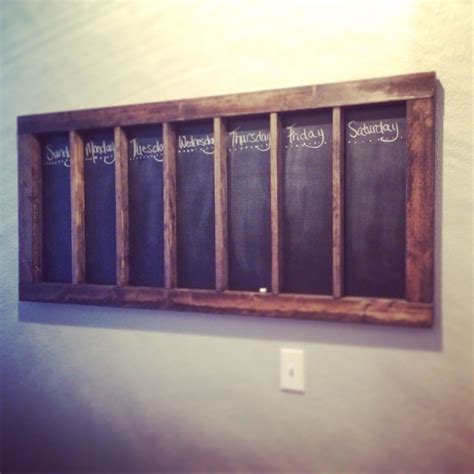 Chalkboard wall calendar diy | Chalkboard wall calendars, Chalkboard ...