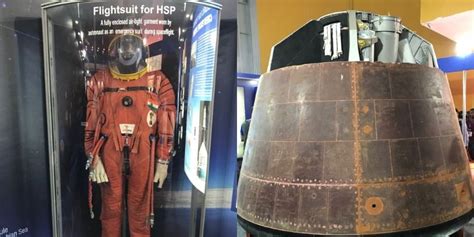 ISRO showcases indigenous space suit and crew capsule model for 2022 ...