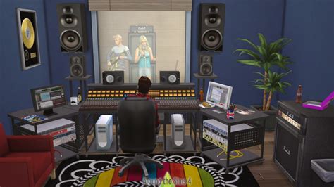 Around the Sims 4 | Custom Content Download | Recording Studio - Music ...