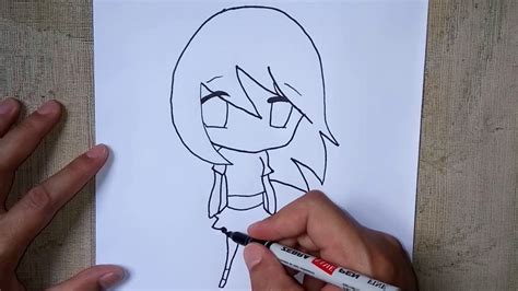 Cute Drawing Poses Female Chibi