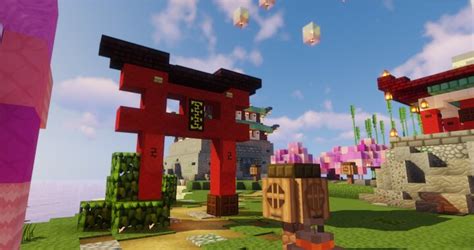 10 Easy Japanese Torii Gate Designs Minecraft Map