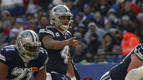 'Sound FX': Dak Prescott Mic'd Up vs. Giants