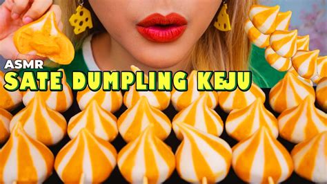 NGEJU LUMER😍 ASMR 2 LUSIN SATE DUMPLING KEJU COCOL FIRE SAUCE🔥 | ASMR ...