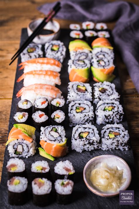 Types Of Sushi Rolls Description With Photos