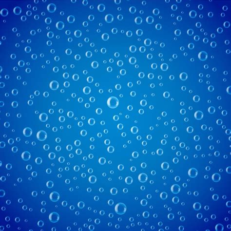 Free Vector | Rain drop or water bubbles blue background