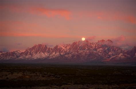 Organ Mountain Snow 01DEC09 - 2 | An amazing sunset and full… | Flickr