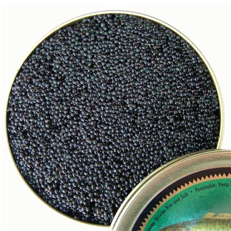 American Bowfin Caviar, Wild-Caught, Fresh, Low Salt