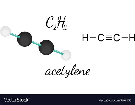 C2H2 : Acetylene C2h2 Structure Molecular Mass Physical Chemical ...