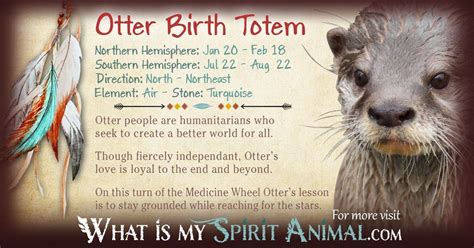 Otter Totem | Native American Zodiac Signs & Birth Signs