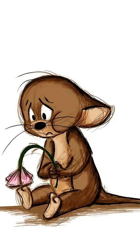 Jerry The Mouse Sad