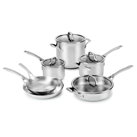 Calphalon Signature 10-piece Stainless Steel Cookware Set | Cookware ...