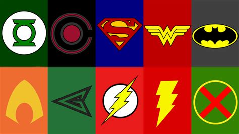 Justice League Logos (The Main 10) by robbedthief on DeviantArt ...