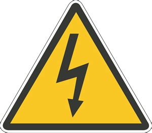 DANGER ELECTRICITY SIGN Logo Download png