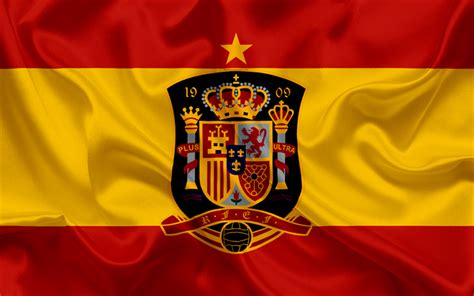 Download wallpapers Spain national football team, emblem, logo ...