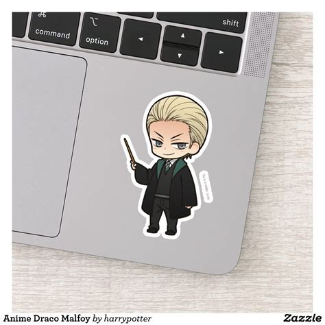 Anime Draco Malfoy Sticker Character Art, Design Your Own Stickers ...