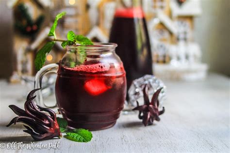 Trinidad Sorrel Juice (Hibiscus Tea) - Sugar Free | Off The Wheaten Path