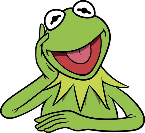 Kermit The Frog Vinyl Decal Kids Bedroom Nursery Art Green Frog Muppet ...