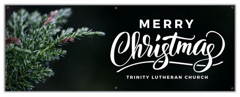 Custom Merry Christmas Welcome Banner – OldLutheran