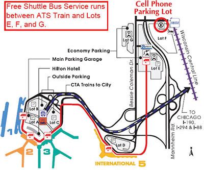 Chicago O Hare Parking Map – The World Map