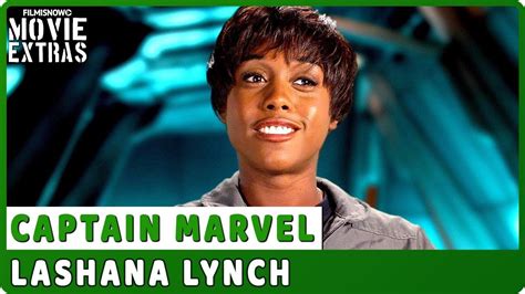 CAPTAIN MARVEL | On-set Interview with Lashana Lynch "Maria Rambeau ...