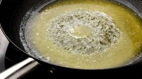 Melted Butter In A Pan