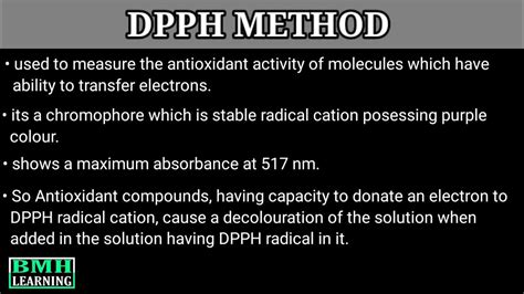 How To Calculate Dpph Assay at Suzette Hollins blog