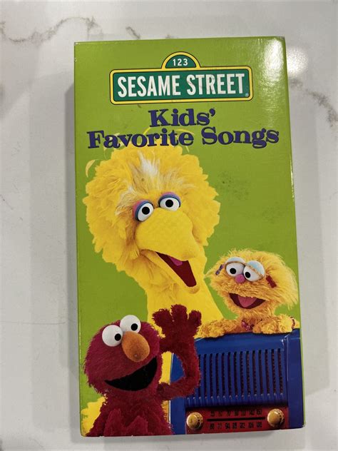 Sesame Street - Kids’ Favorite Songs (VHS | Grelly USA