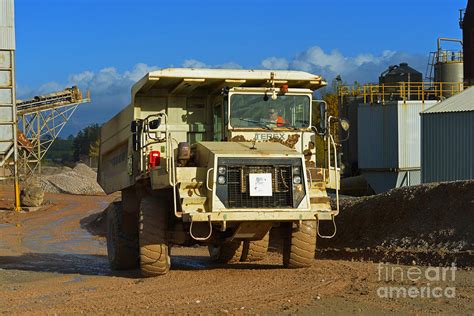 Terex TR35 Dump Truck. Photograph by Stan Pritchard - Pixels