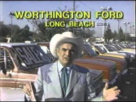 1984 Cal Worthington Ford - Long Beach, CA. commercials - YouTube