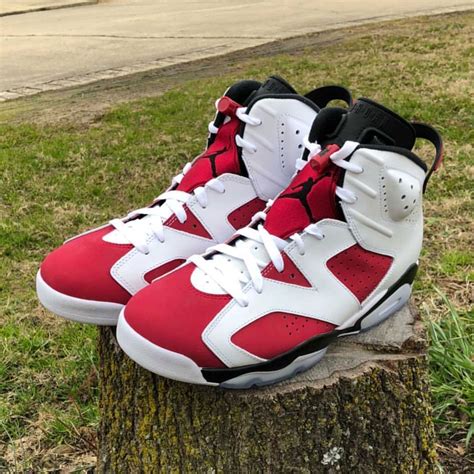 The Air Jordan 6 “Carmine” Brings Back Nike Air For First Time Since ...