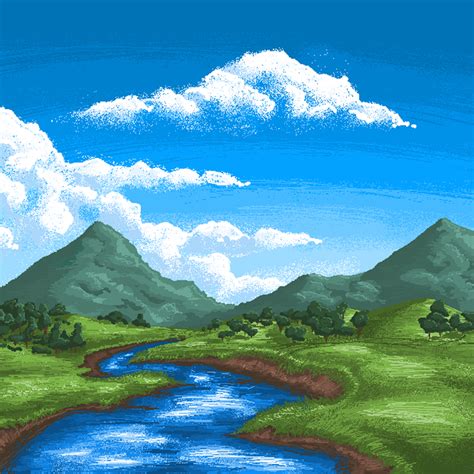 MS Paint Landscape by Izzy-A on Newgrounds