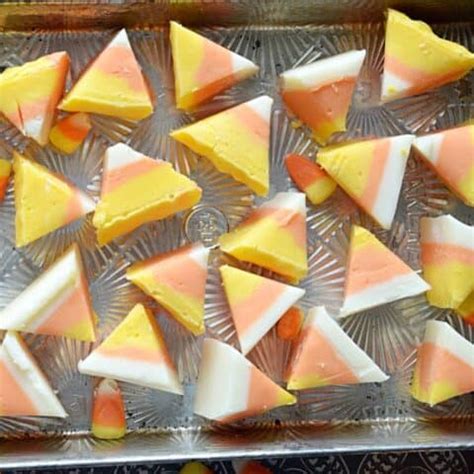 Candy Corn Fudge Recipe - Something Swanky