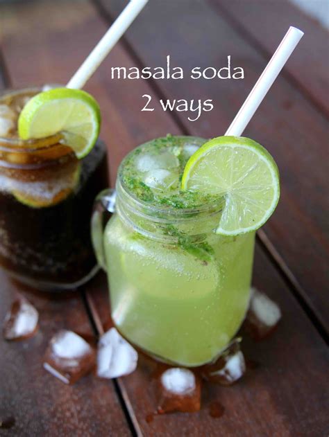 masala soda recipe | masala nimbu soda | masala coke recipe