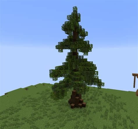 My first try at making a custom spruce tree. What do you guys think ...