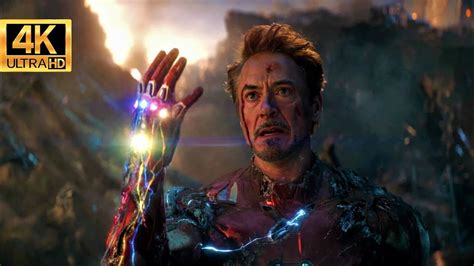 'I am Inevitable' --'And I am Iron Man' Snap Scene Avengers ENDGAME ...