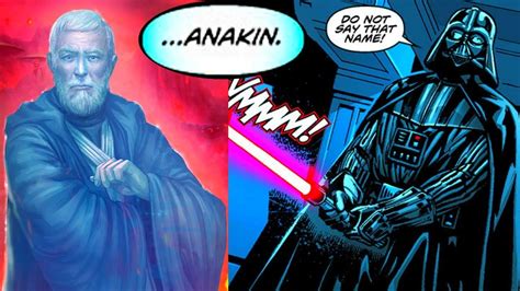 When Obi-Wan's Force Ghost Trolled Vader By Calling Him ANAKIN(Legends ...