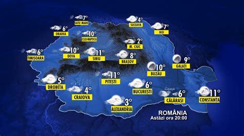 Vezi cum este vremea in Romania din ora-n ora! - Stirileprotv.ro