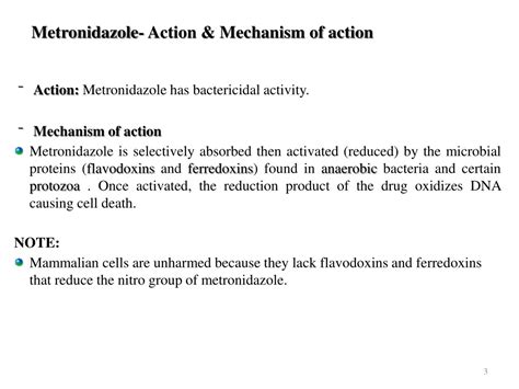 PPT - Antimicrobials 4- Metronidazole PowerPoint Presentation, free ...