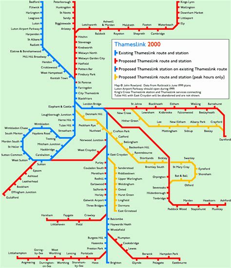 Transport Plans for the London Area - Thameslink 2000