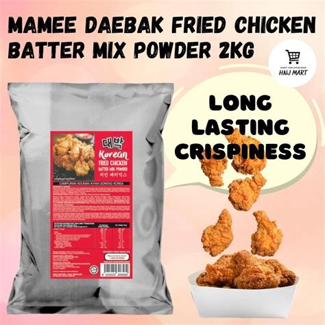 MAMEE DAEBAK FRIED CHICKEN BATTER MIX POWDER 2KG – HNJ MART