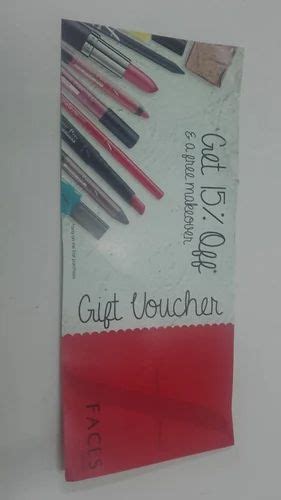 Gift Voucher Printing Services at best price in New Delhi | ID: 11029937712