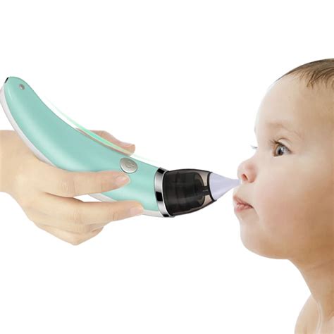 Electric Baby Nose Suction Device Cleaning Runny Nose Aspirator Newborn ...