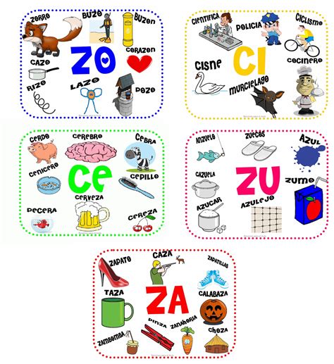 Lista 92+ Foto Ejercicios Ortografia Za Ce Ci Zo Zu Para Imprimir ...