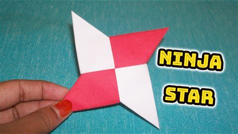 Paper Ninja Star | origami | step by step tutorial - YouTube